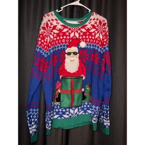 Ugly Christmas Sweater Xmas Size XXL